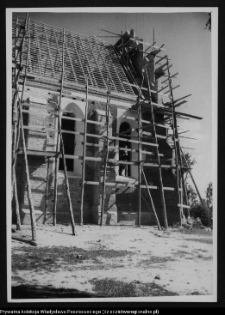 Wizna, odbudowa kościoła