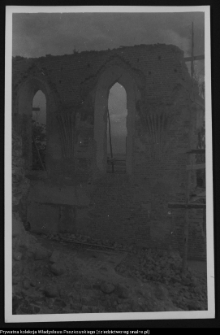 Wizna, odbudowa kościoła