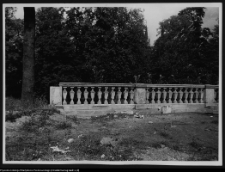 Białystok, Pałac Branickich, parkan otaczający park