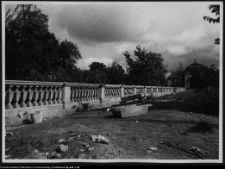 Białystok, Pałac Branickich, parkan otaczający park