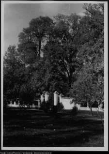 Białystok, Pałac Branickich, parkan otaczający park