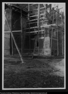 Wizna, odbudowa kościoła