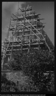 Wizna, odbudowa kościoła