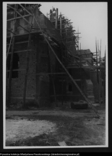 Wizna, odbudowa kościoła