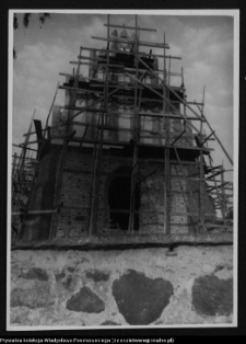 Wizna, odbudowa kościoła