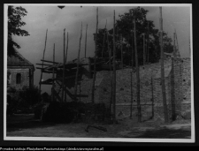 Wizna, odbudowa kościoła