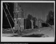 Wizna, odbudowa kościoła