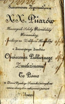 Rozprawy nad sprzedażą d&oacute;br z Ordynacyi Myszkowskich