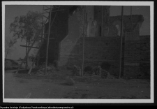 Wizna, odbudowa kościoła