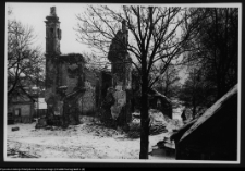 Mielnik, ruiny gotyckiego kościoła Świętej Trójcy