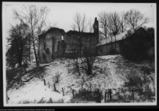 Mielnik, ruiny gotyckiego kościoła Świętej Trójcy