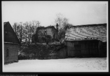 Mielnik, ruiny gotyckiego kościoła Świętej Tr&oacute;jcy