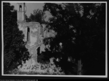 Mielnik, ruiny gotyckiego kościoła Świętej Trójcy