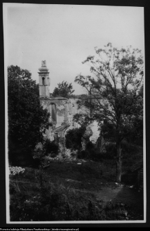 Mielnik, ruiny gotyckiego kościoła Świętej Trójcy