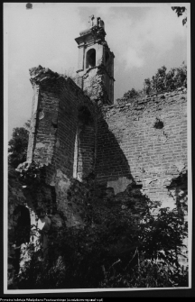 Mielnik, ruiny gotyckiego kościoła Świętej Trójcy