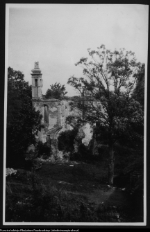 Mielnik, ruiny gotyckiego kościoła Świętej Trójcy