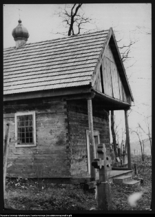 Mielnik, drewniana kaplica cmentarna