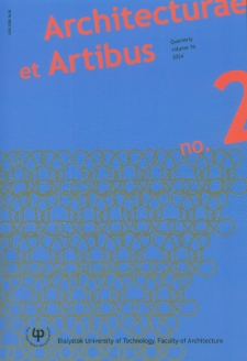 Architecturae et Artibus. Vol. 16, no. 2
