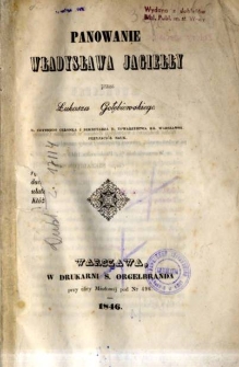 Panowanie Władysława Jagiełły