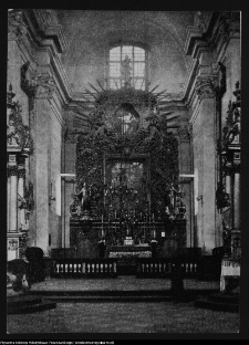 Wigry : kości&oacute;ł pokamedulski (ołtarz gł&oacute;wny)