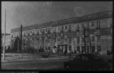 Białystok, odbudowa śr&oacute;dmieścia. Ulica Lipowa i I. Malmeda