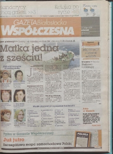 Gazeta Wsp&oacute;łczesna 2008, nr 40