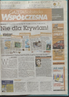 Gazeta Współczesna 2008, nr 63