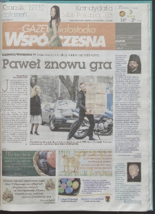 Gazeta Wsp&oacute;łczesna 2008, nr 82