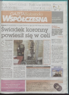 Gazeta Współczesna 2008, nr 83