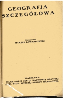 Geografia szczegółowa