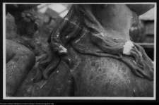 Białystok, Pałac Branickich, ogród - rzeźba Sfinksa