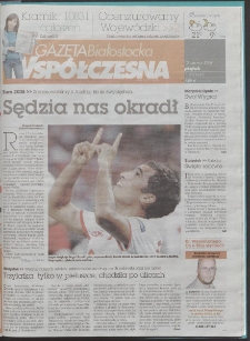 Gazeta Wsp&oacute;łczesna 2008, nr 115