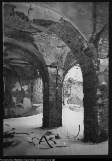 Białystok, ruiny Pałacu Branickich