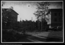 Białystok, ruiny Pałacu Branickich