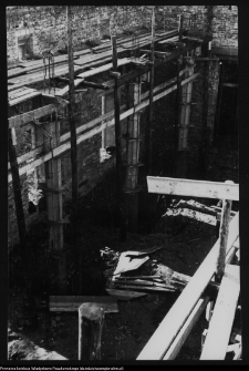 Białystok, ruiny Pałacu Branickich