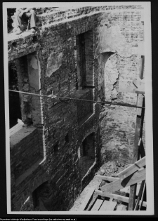 Białystok, ruiny Pałacu Branickich