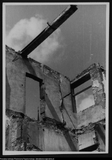 Białystok, ruiny Pałacu Branickich