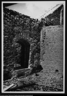 Białystok, ruiny Pałacu Branickich (korpus główny)