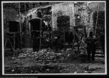 Białystok, odbudowa Pałacu Branickich (od strony wschodniej)