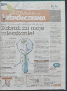 Gazeta Wsp&oacute;łczesna 2008, nr 169