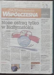 Gazeta Współczesna 2008, nr 170