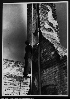 Białystok, ruiny Pałacu Branickich (prace wstepne)