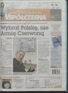 Gazeta Współczesna 2008, nr 174