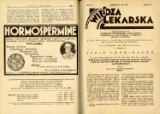 Wiedza Lekarska 1933 R.7 z.5