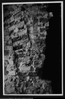 Białystok, ruiny Pałacu Branickich (fragment auli przed konserwacją)