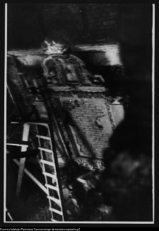 Białystok, ruiny Pałacu Branickich (była kaplica w czasie konserwacji)