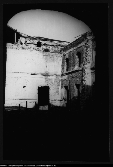 Białystok, ruiny Pałacu Branickich