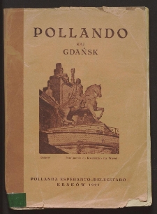 Ilustrita gvidlibro tra Pollando kaj libera urbo Danzig (Gdańsk)