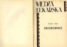 Wiedza Lekarska 1934 R.8 z.1