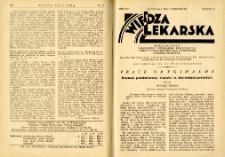 Wiedza Lekarska 1934 R.8 z.10